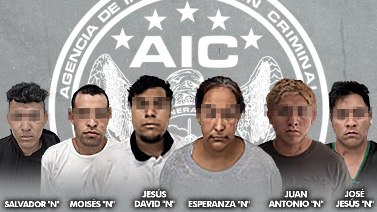 Una mujer lideraba banda de jóvenes; los detienen a todos