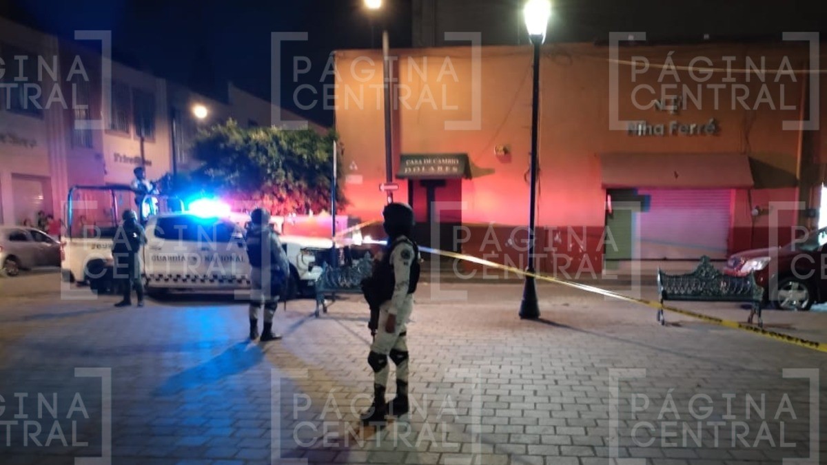 Policía mata a ‘El Muletas’ al intentar frenar asalto en joyería de la zona centro
