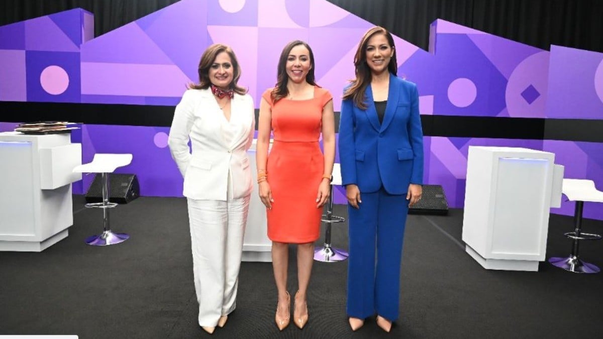 Así se vivió el debate entre candidatas a la gubernatura; las confronta tema de seguridad