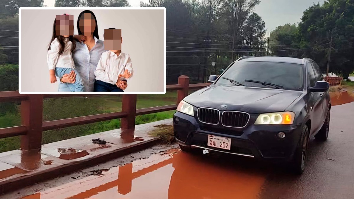 Mujer y sus dos hijos fallecen tras lanzarse de un puente; señalan a la suegra de acoso