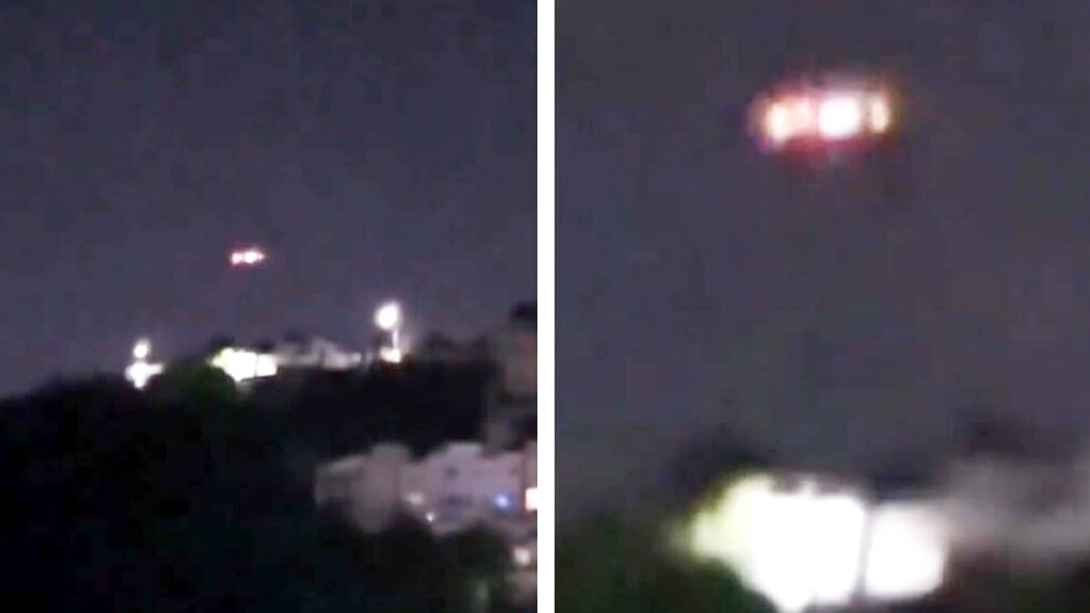 VIDEO Captan presunto OVNI sobrevolando en Monterrey