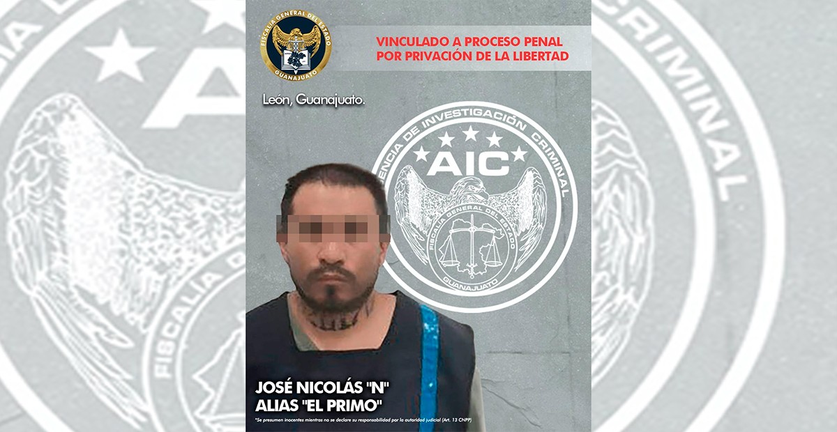 Vinculan a ‘El Primo’ por secuestro en León
