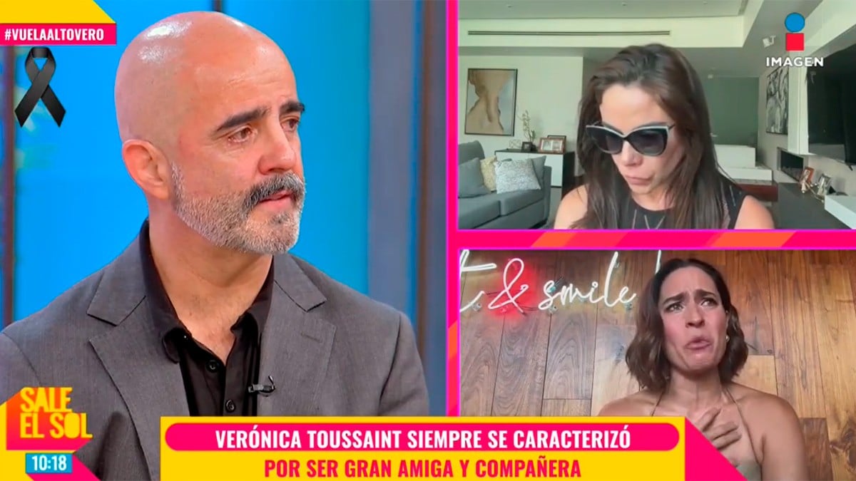 VIDEO Amigos de Verónica Toussaint se muestran devastados por la muerte de la actriz