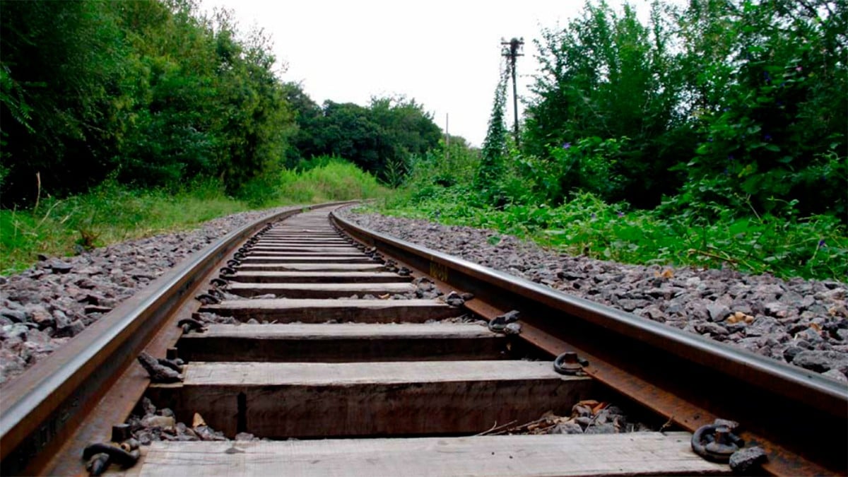 Mamá fallece atropellada por el tren, pero salva a su hijo al aventarlo