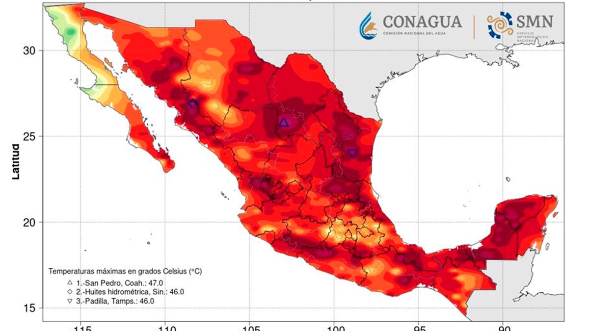 ¡Calor infernal! En los próximos 15 días experimentaremos temperaturas históricas