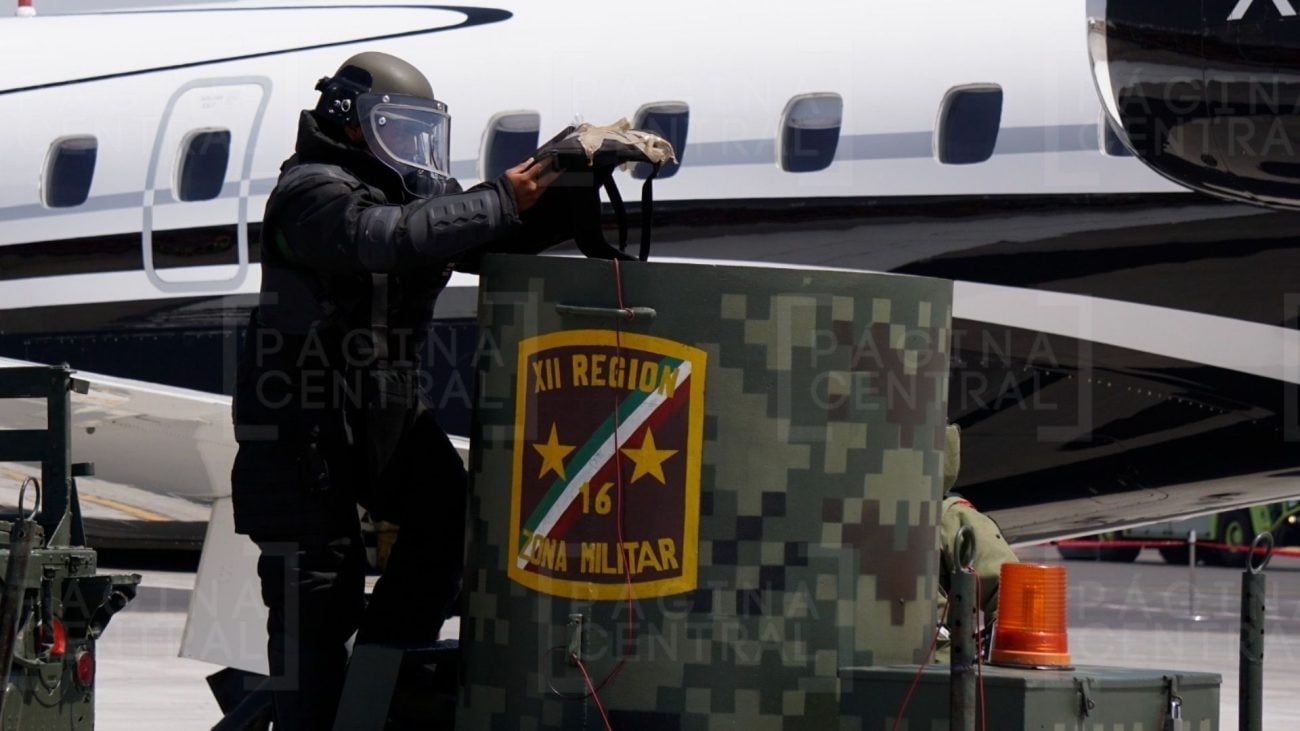 Simulacro por bomba y objeto radioactivo moviliza al Aeropuerto del Bajío
