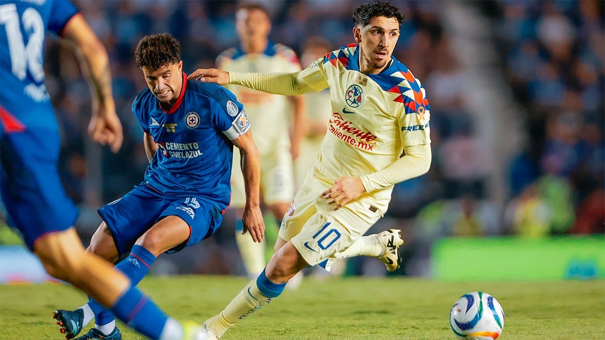 Deja vivir América a Cruz Azul y empata en la final de Ida
