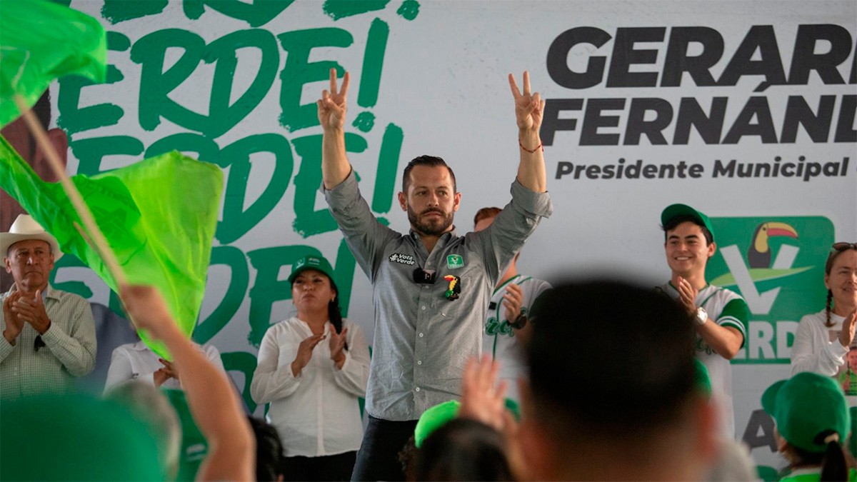 Cierra campaña Gerardo Fernández en Plaza Expiatorio