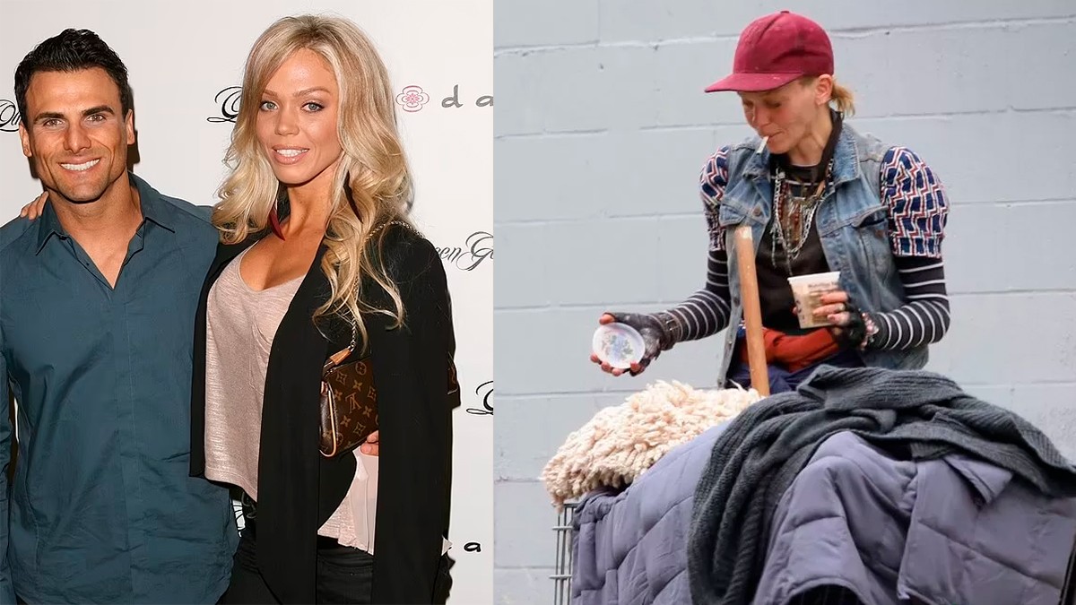 Pasó de ser una súper modelo a vivir como indigente