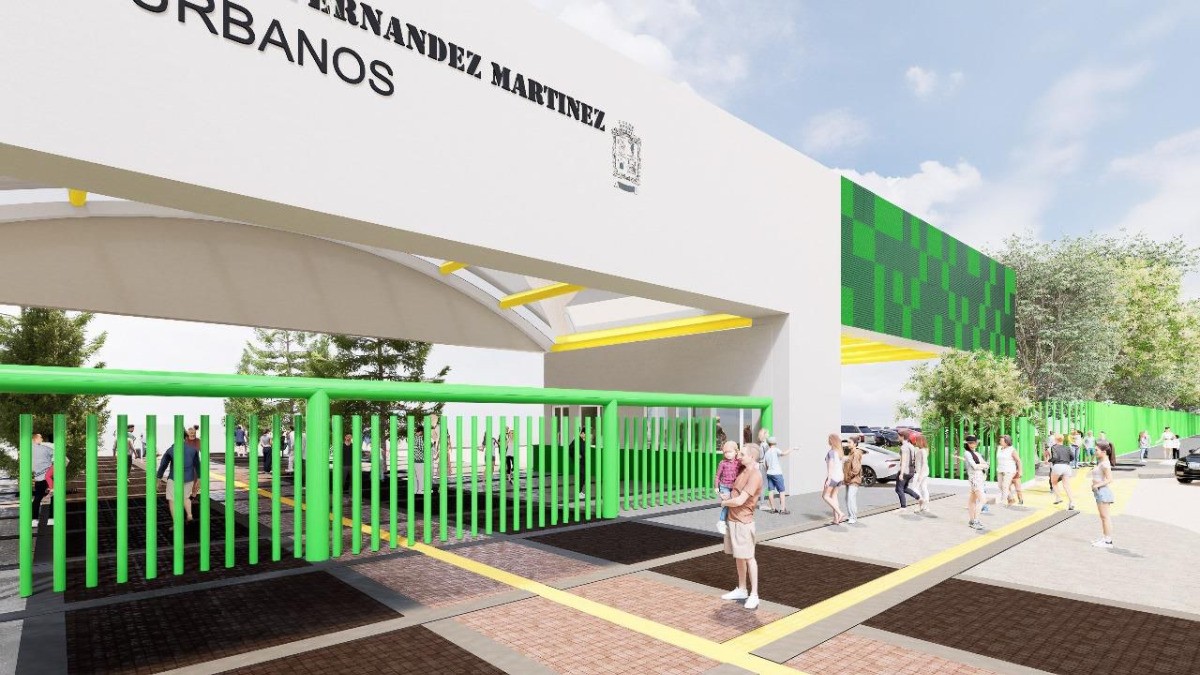 ¡Pronto quedará lista! Avanza al 50% renovación de la deportiva Enrique Fernández Martínez