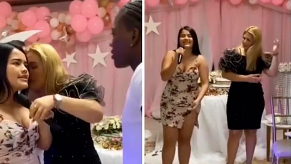 VIDEO Joven descubre que su novio le fue infiel con su madre y los exhibió en una fiesta