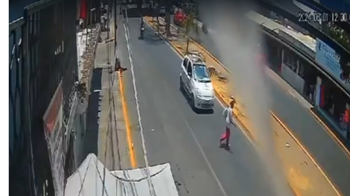 VIDEO Mujer de 81 Años atropellada brutalmente en la colonia La Candelaria