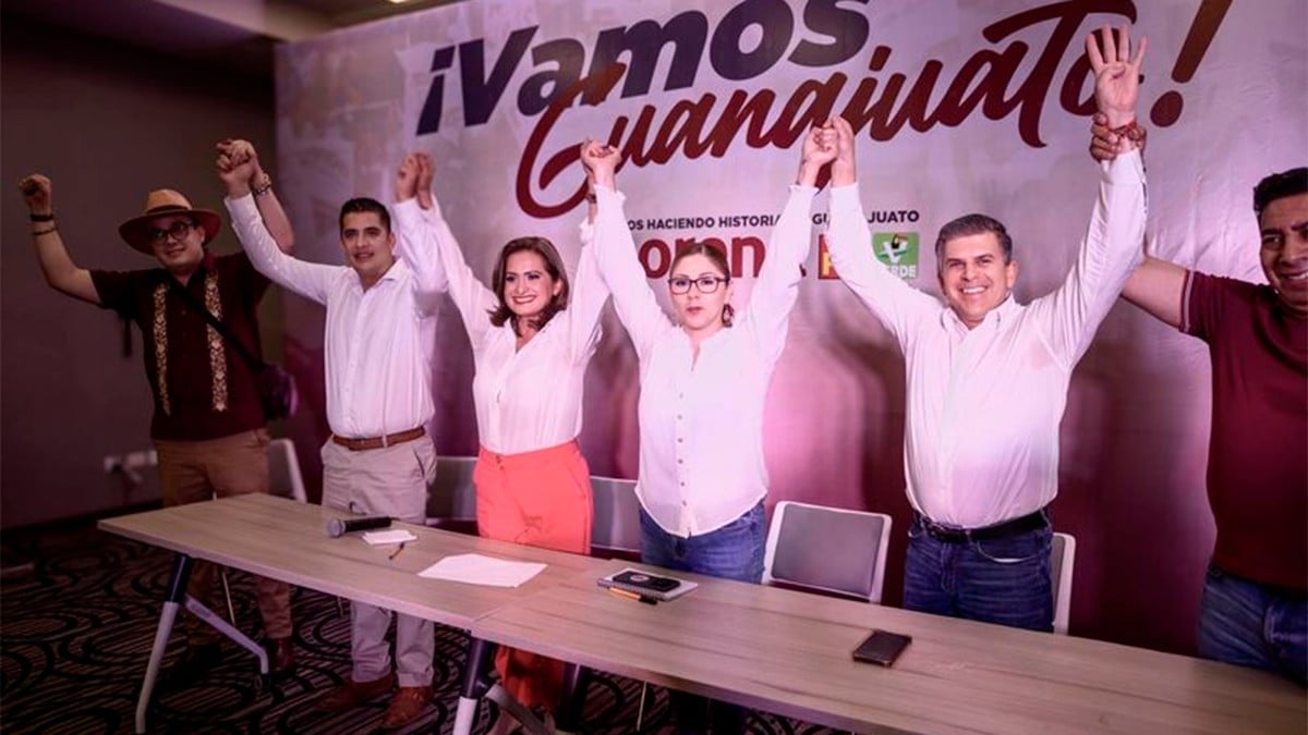 Alma Alcaraz Hernández se declara ganadora de la gubernatura de Guanajuato