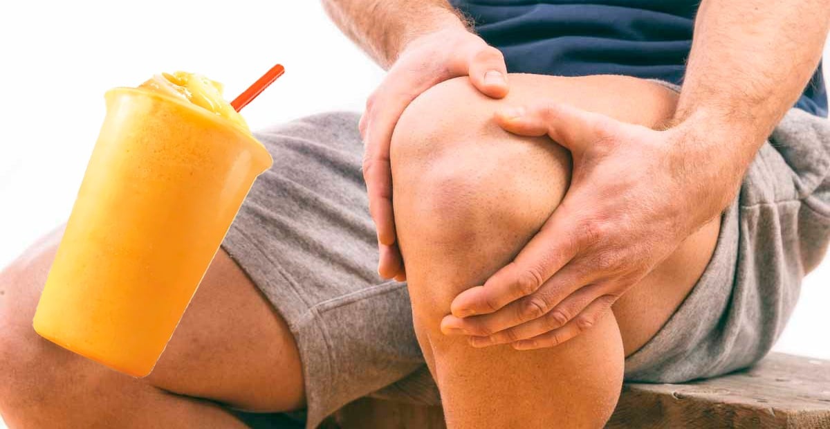 ¿Tienes más de 30 y te duele la rodilla?, conoce esta bebida que te ayudará con el dolor