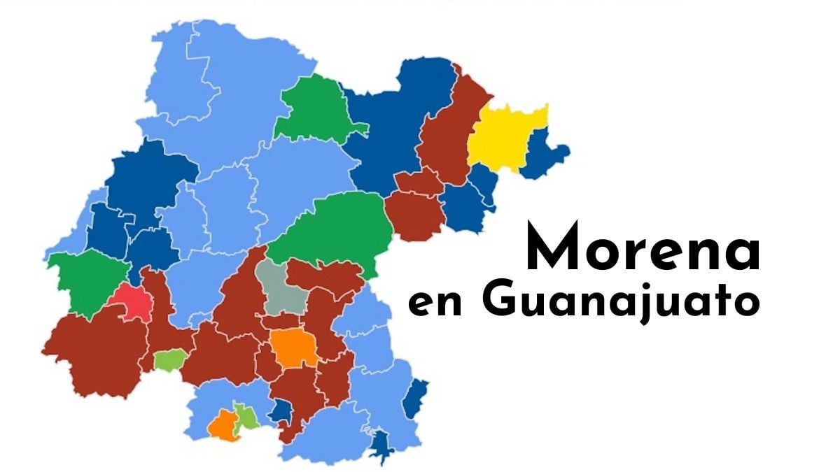 Se queda Morena con 13 municipios de Guanajuato, tenía 3