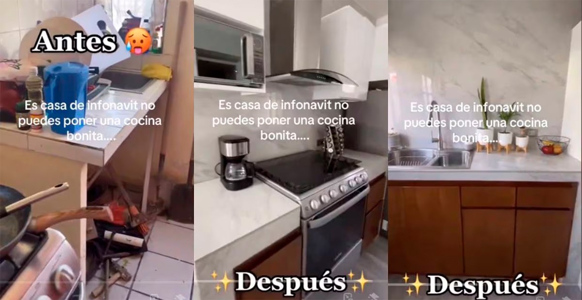 VIDEO Mujer remodela su casa de Infonavit, y presume tener ahora una casa de lujo