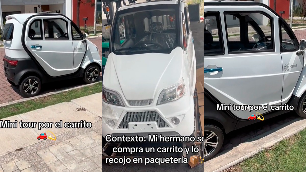 VIDEO Se compra el minicarro de Waldos, le llega por paquetería y así lo estrenó