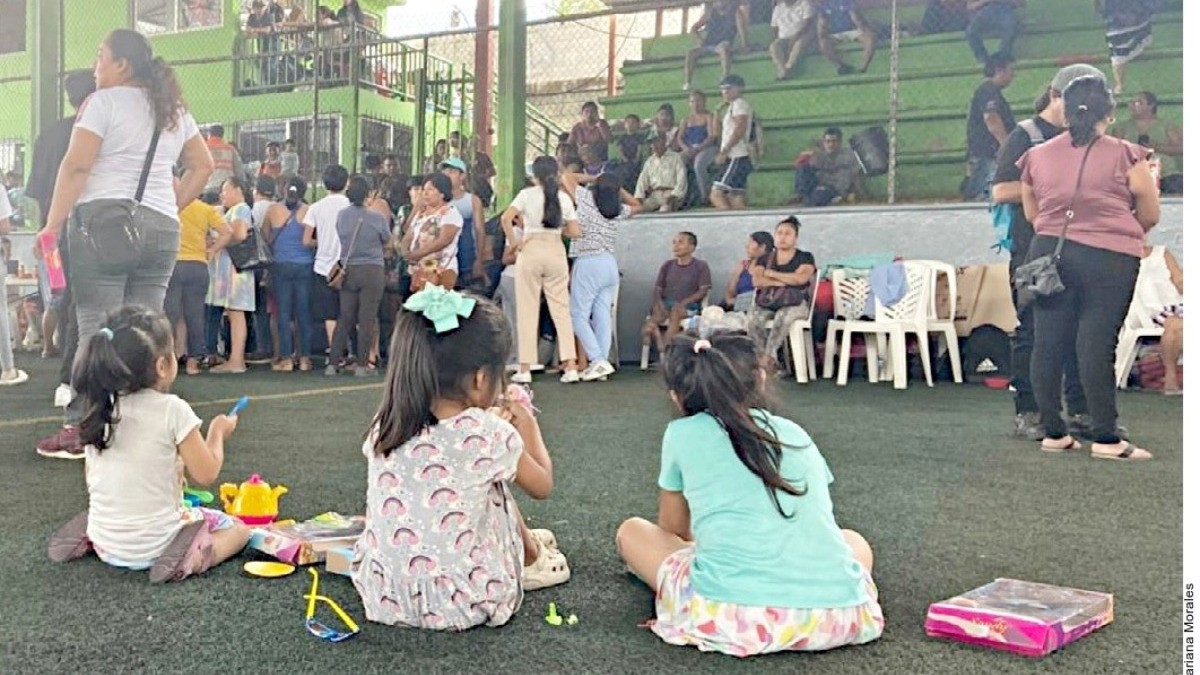 Huyen de pueblo; 'fue un infierno lo que vivimos'