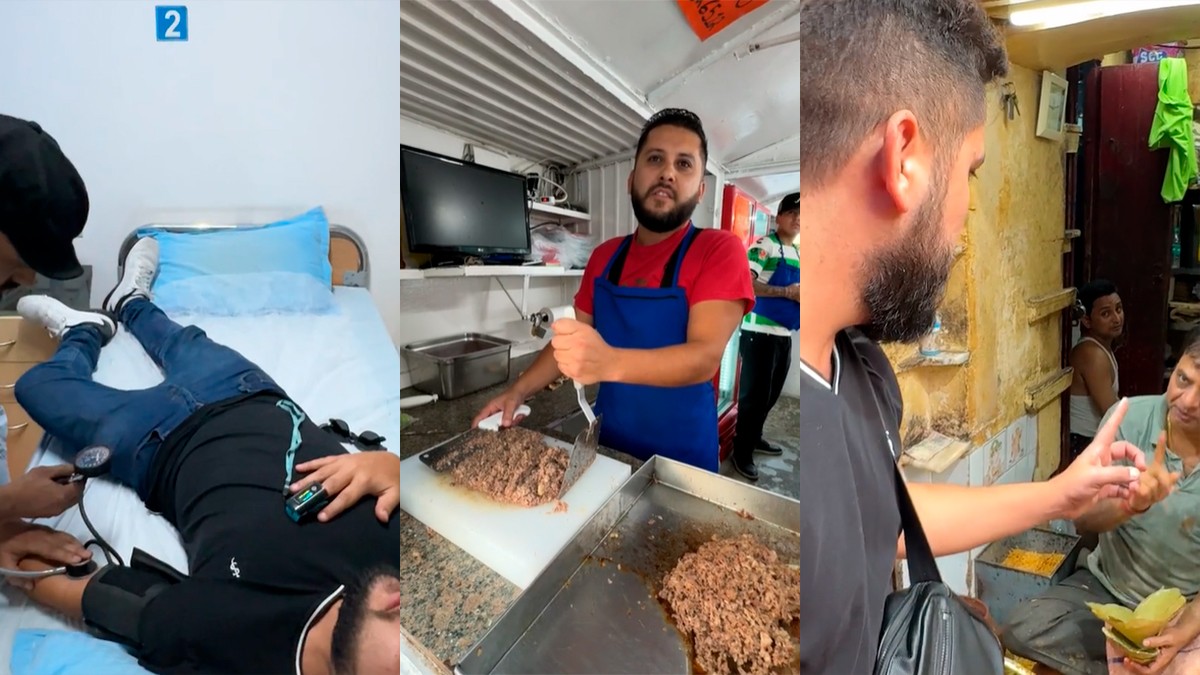 VIDEO Taquero mexicano casi muere tras aceptar desafío de probar comida de la India