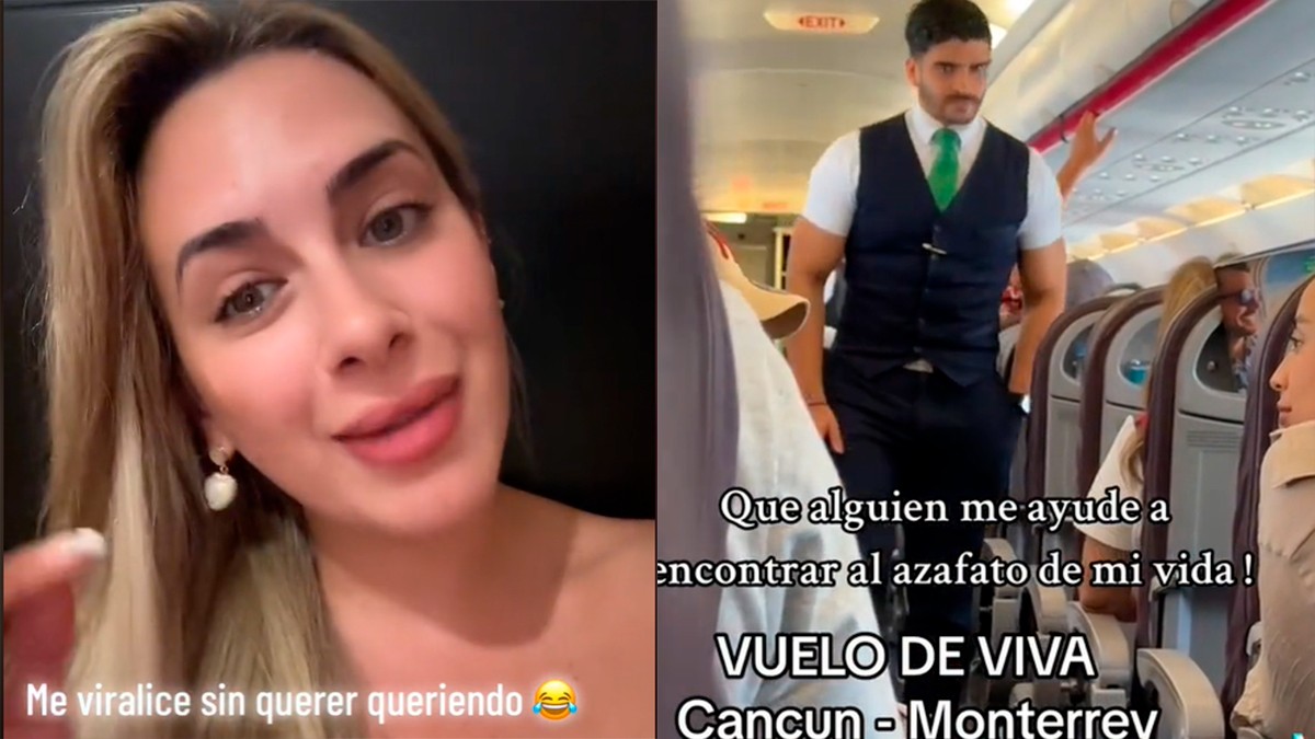 VIDEO Joven pide ayuda en TikTok para encontrar al sobrecargo mexicano de sus sueños
