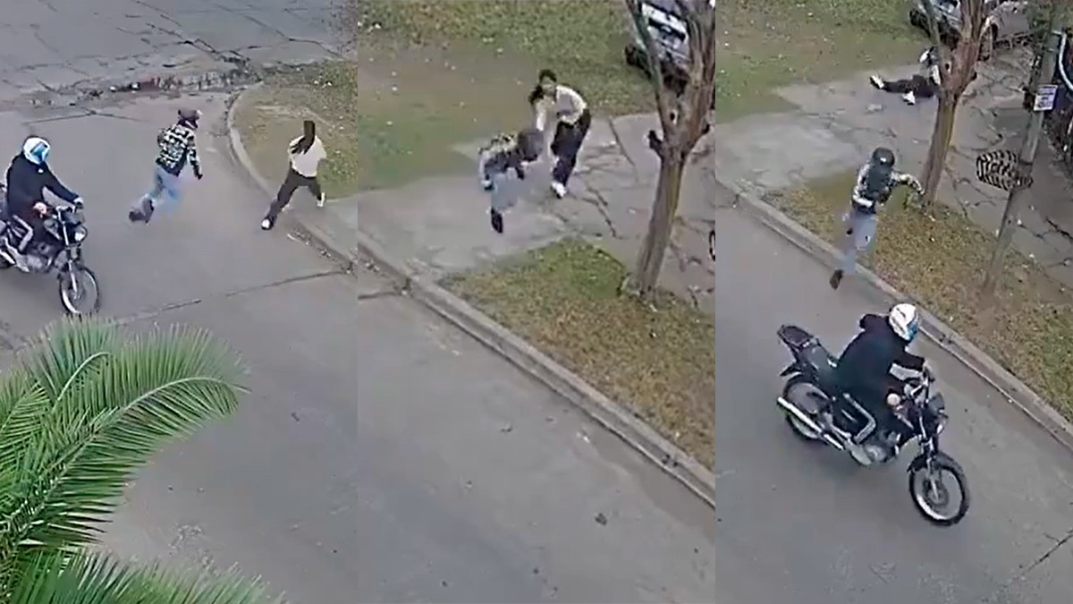 VIDEO Intentan asaltar a mujer sin saber que era policía y ella se defiende a balazos