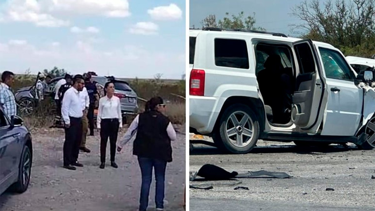 Vehículo de convoy de Sheinbaum fue 'embestido': Morena
