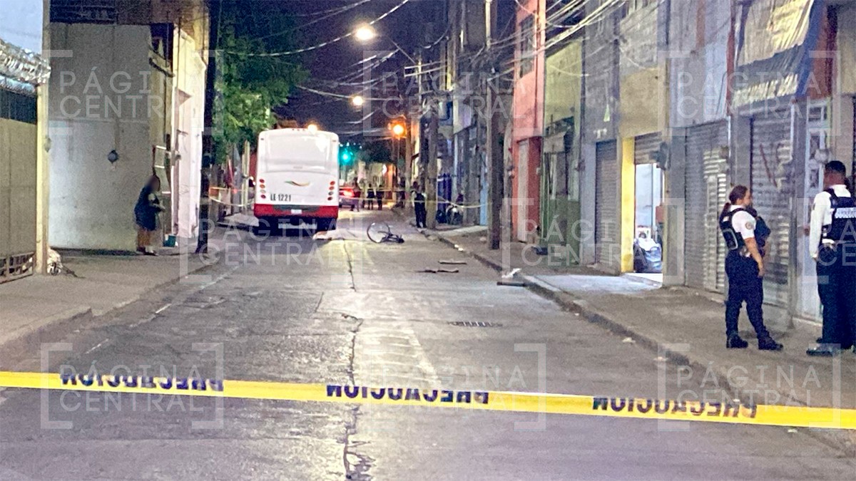 Fallece atropellado ciclista de la tercera edad por un camión urbano en El Coecillo