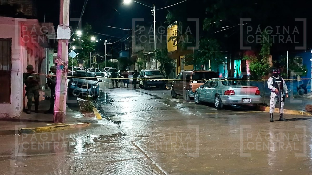 Balean a dos en Valle de San Bernardo, los llevaron en una camioneta hasta la Cruz Roja