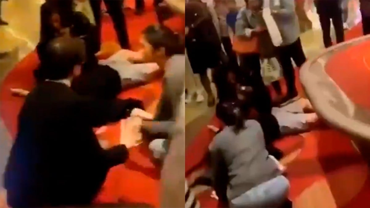 VIDEO Graban a hombre infartándose por la emoción de haberse ganado 4 millones de dólares