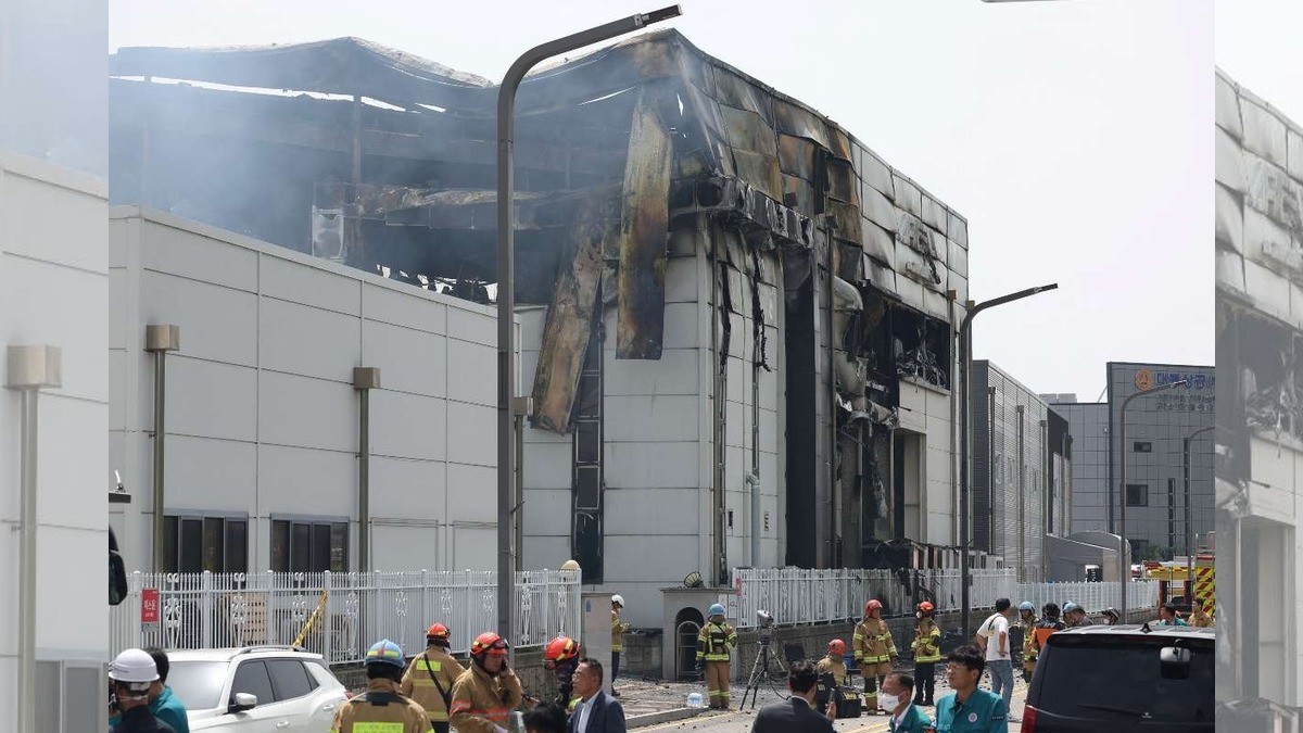 Mueren 23 trabajadores de fábrica tras explotarles las baterías que elaboraban