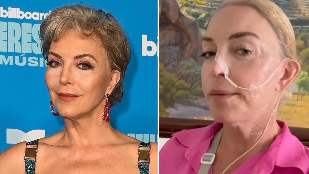 ¡¿Qué le pasó?! Aparece Laura Flores con un tubo en la nariz y preocupa a sus fans