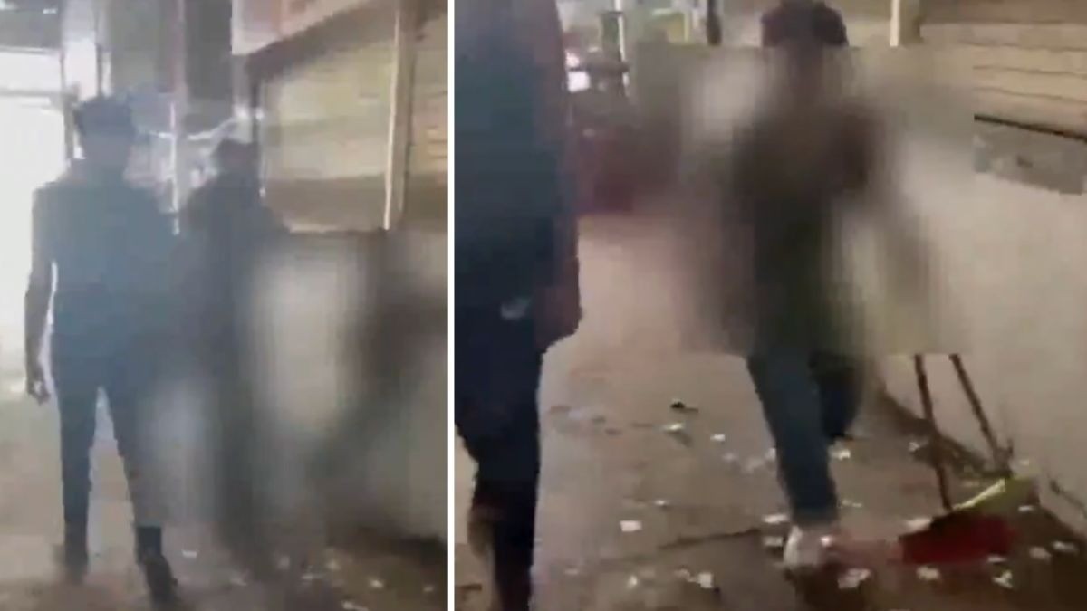 VIDEO Dan ‘tablazos’ a hombres por abusar de Rosita, una mujer discapacitada