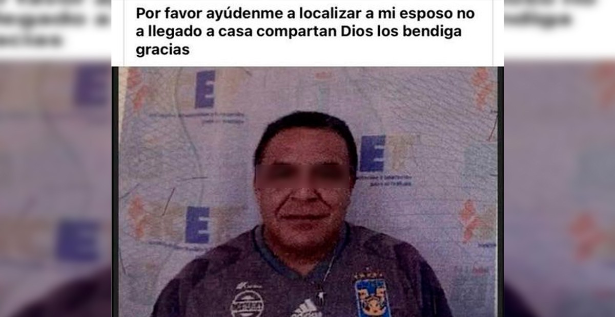 Mujer reporta la desaparición de su esposo y lo encuentra ¡con su otra familia!