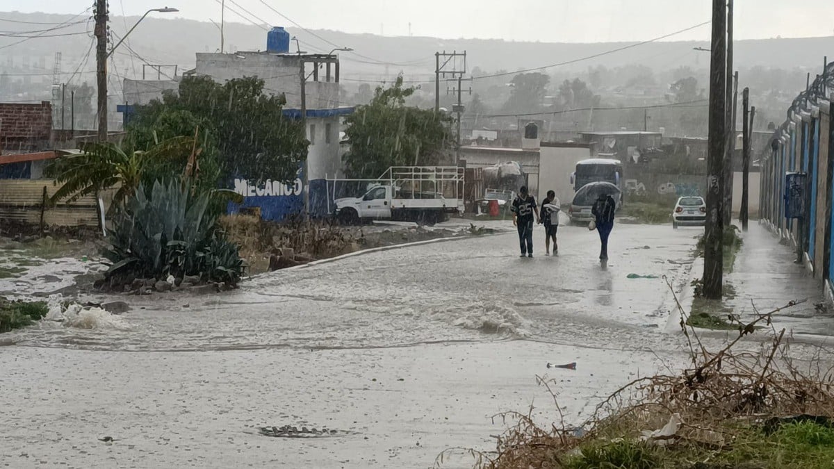 Guanajuato en alerta por lluvias intensas; prevén inundaciones y deslaves por ciclón