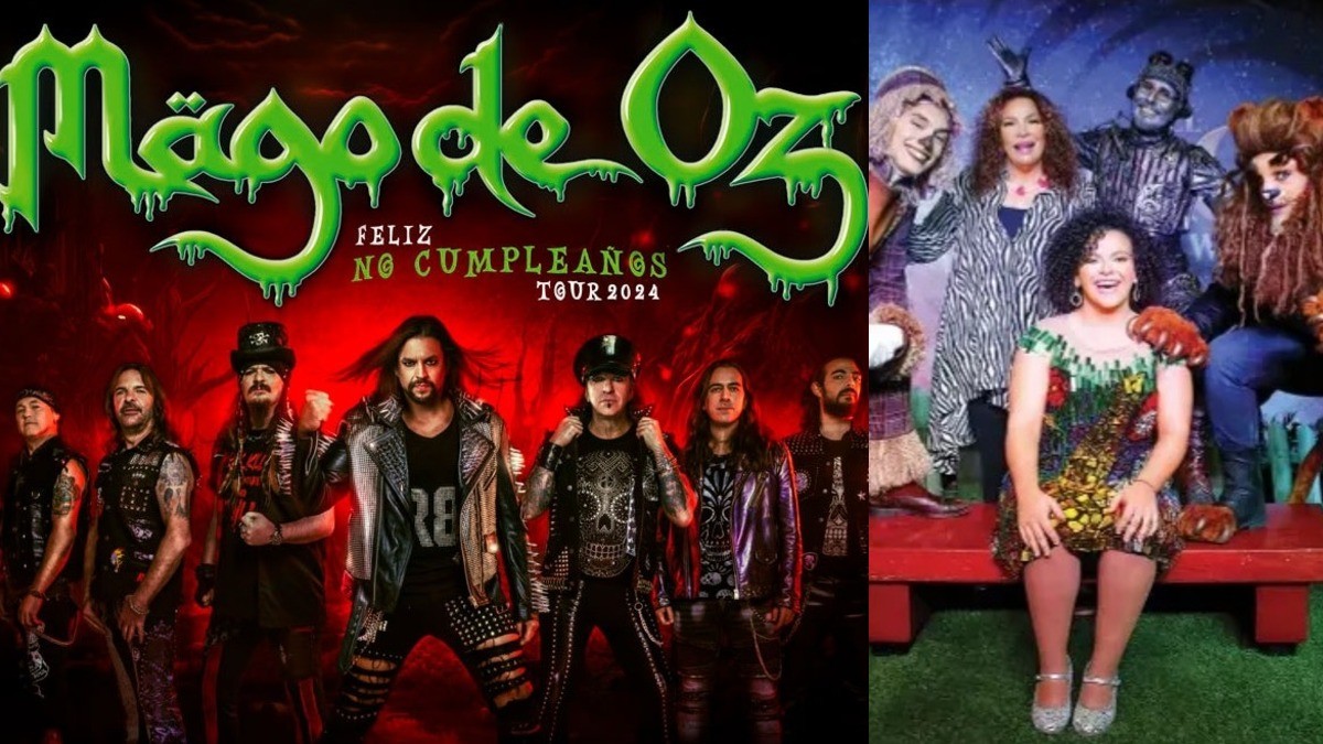 Mujeres que iban a show de Lucerito Mijares terminan en concierto de Mago de Oz