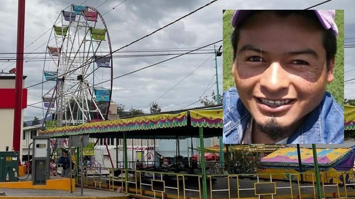 Padre de la vida por su hijo tras caer de la rueda de la fortuna