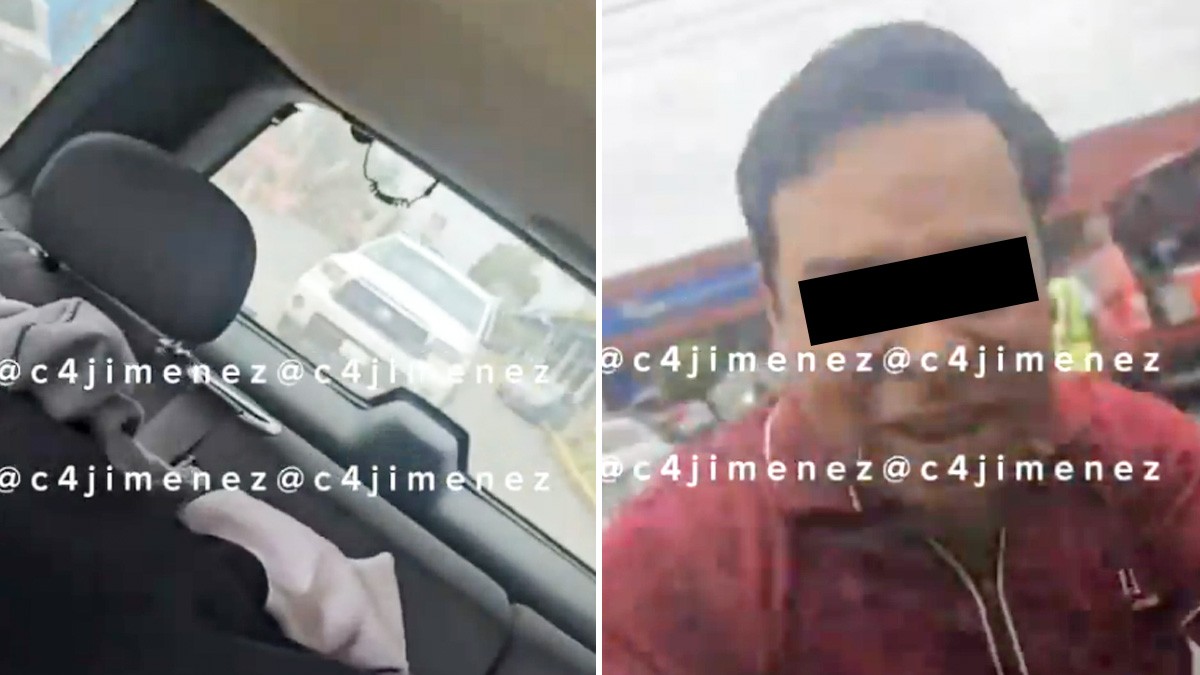 VIDEO '¡No te bajes, son montachoques': víctimas graban aparente intento de extorsión