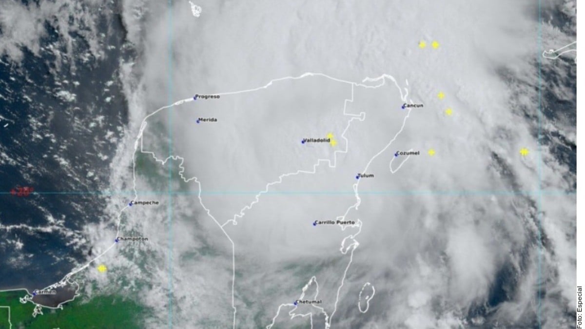 Baja 'Beryl' a categoría 1 en Yucatán; reportan apagones