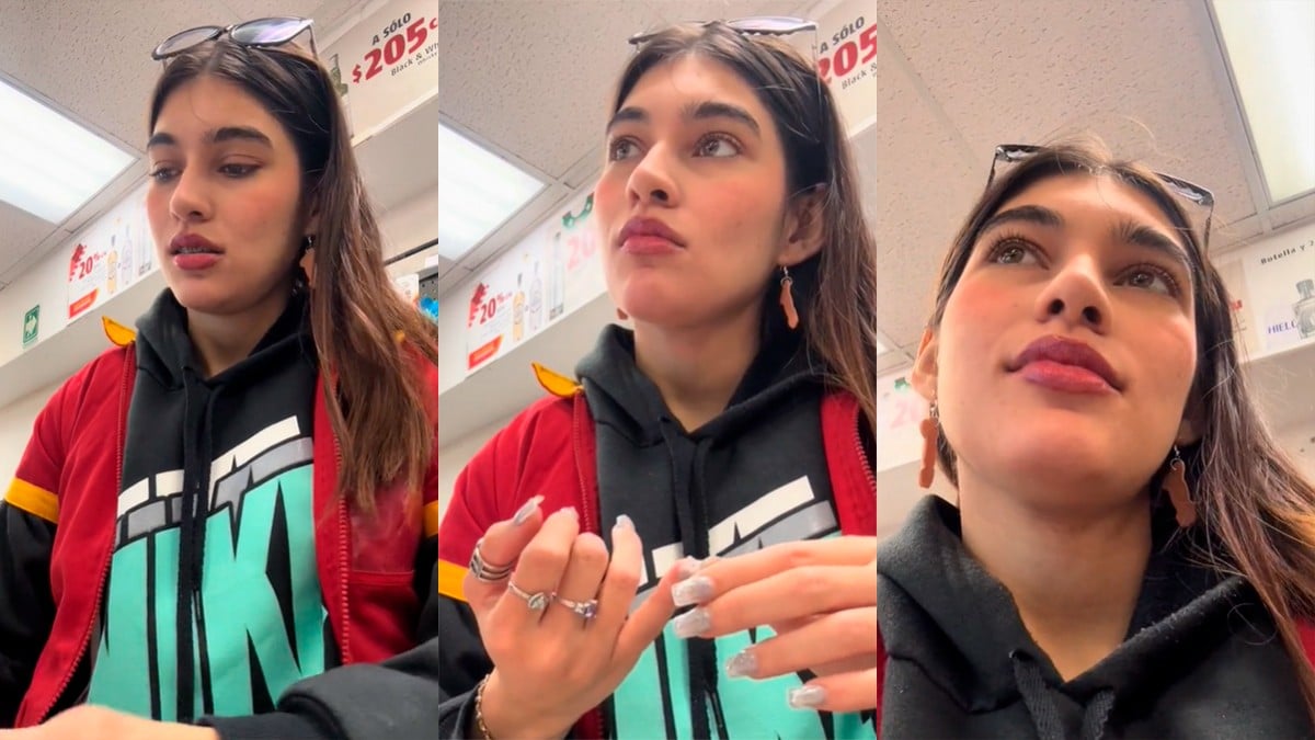 VIDEO Exhibe en redes cajera del Oxxo acoso recibido por un cliente ‘con dinero’