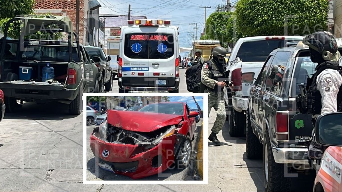 Soldados iban a atender reporte de balazos en Vista Hermosa cuando los chocaron por atrás