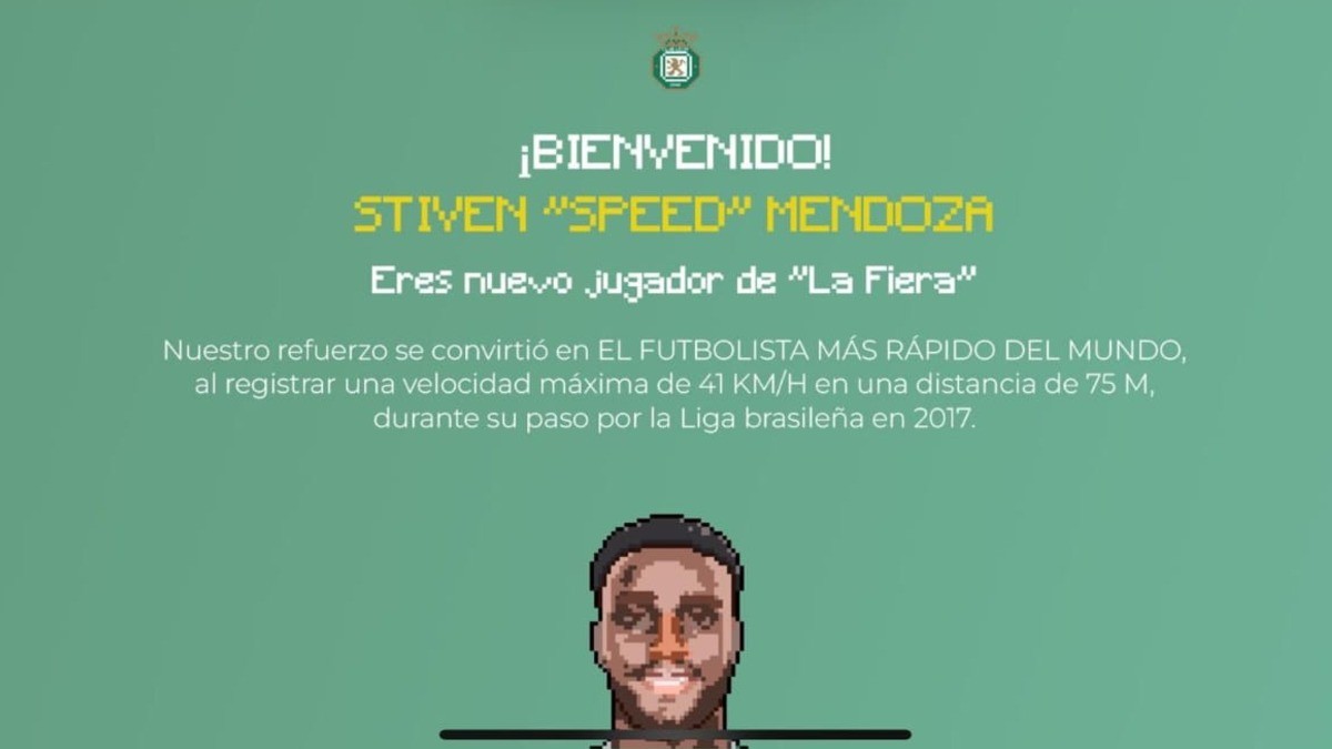 ¡Sorpresa! Club León ficha al futbolista más rápido del planeta