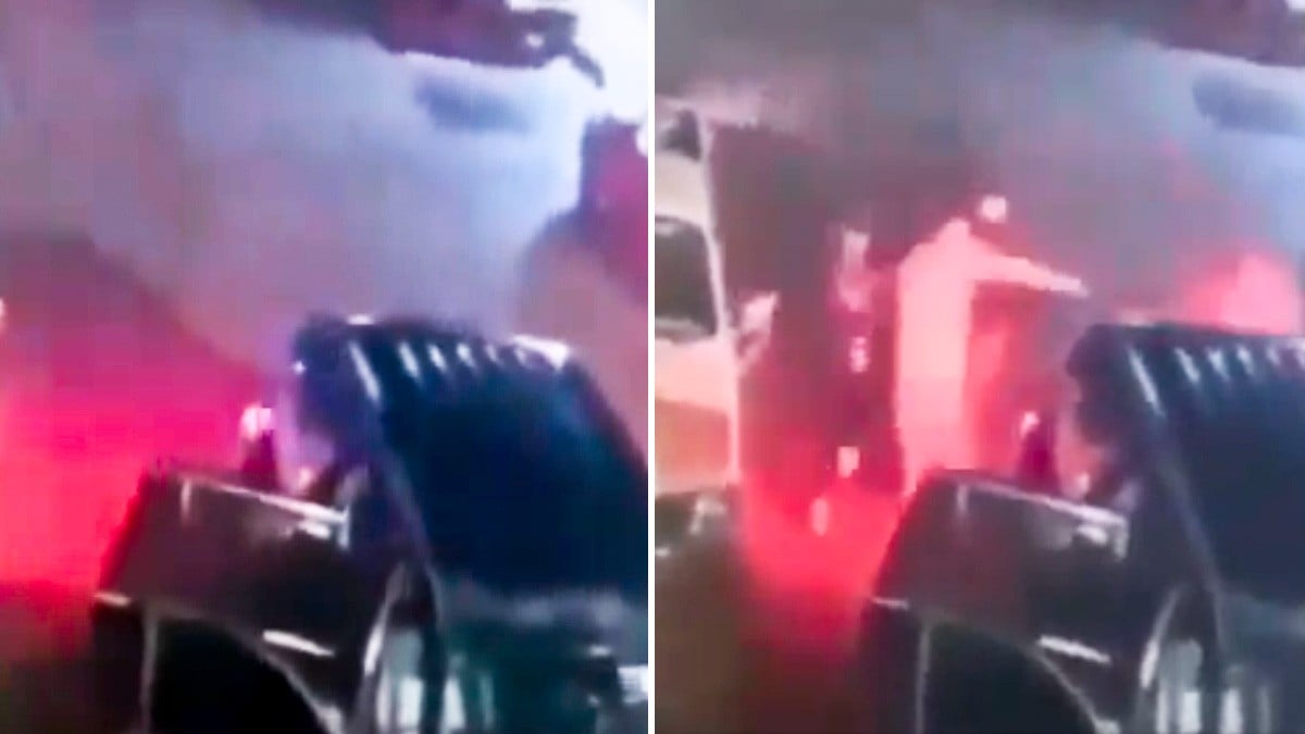 VIDEO Tras persecución y balacera, comando priva de la libertad a un joven