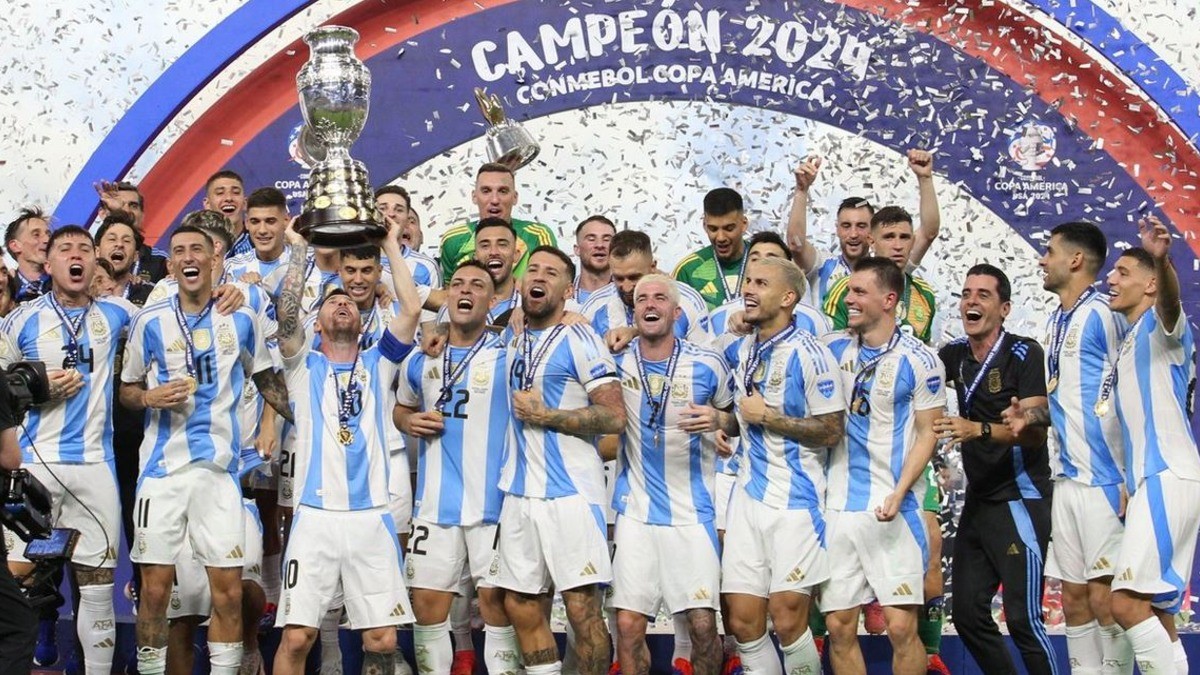Argentina derrota a Colombia y se corona en Copa América