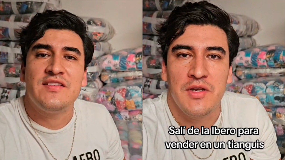 VIDEO “Salí de la Ibero para vender en un tianguis”, joven cuenta su historia de éxito