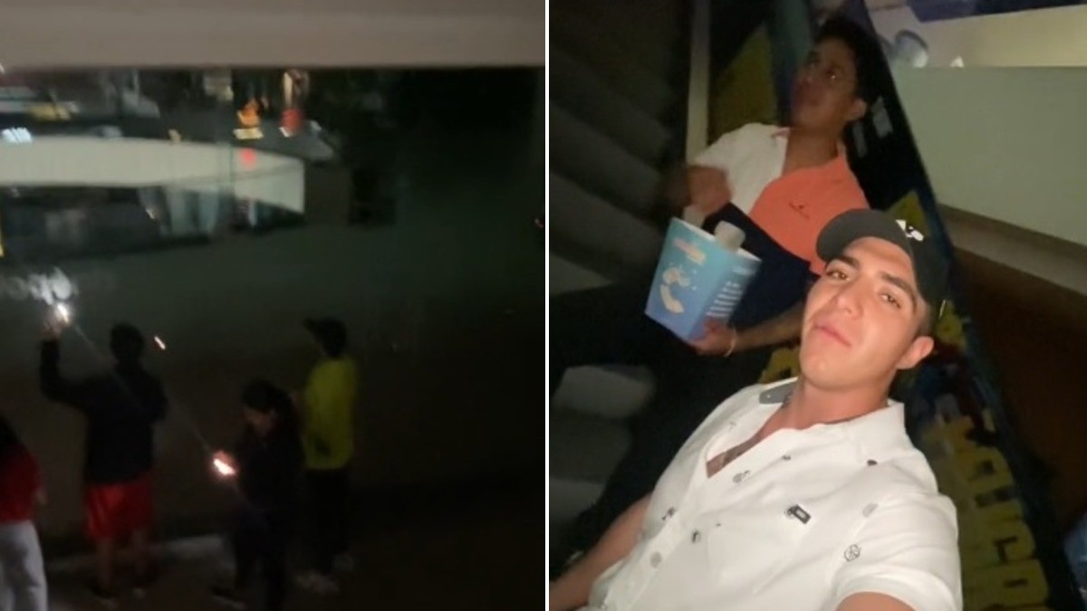 VIDEO Fueron a divertirse al cine y los dejaron encerrados en la última función