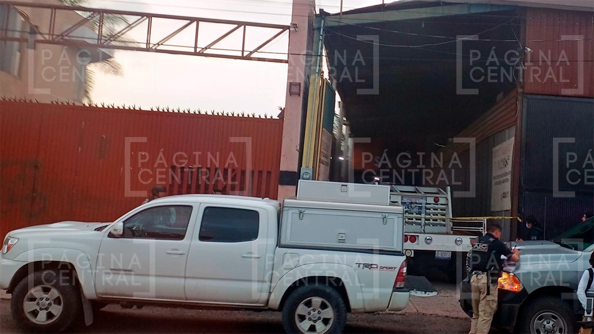 Ataque armado a negocio de materiales para la construcción deja un muerto y un lesionado