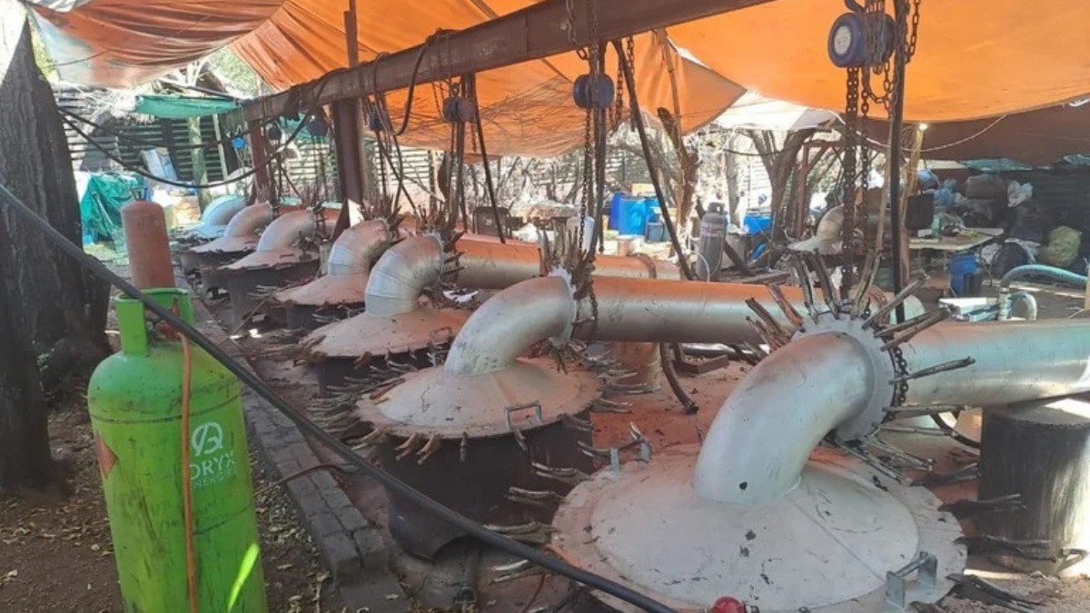 Operan narcos mexicanos ¡en Sudáfrica! Caen dos en laboratorio clandestino de lujo