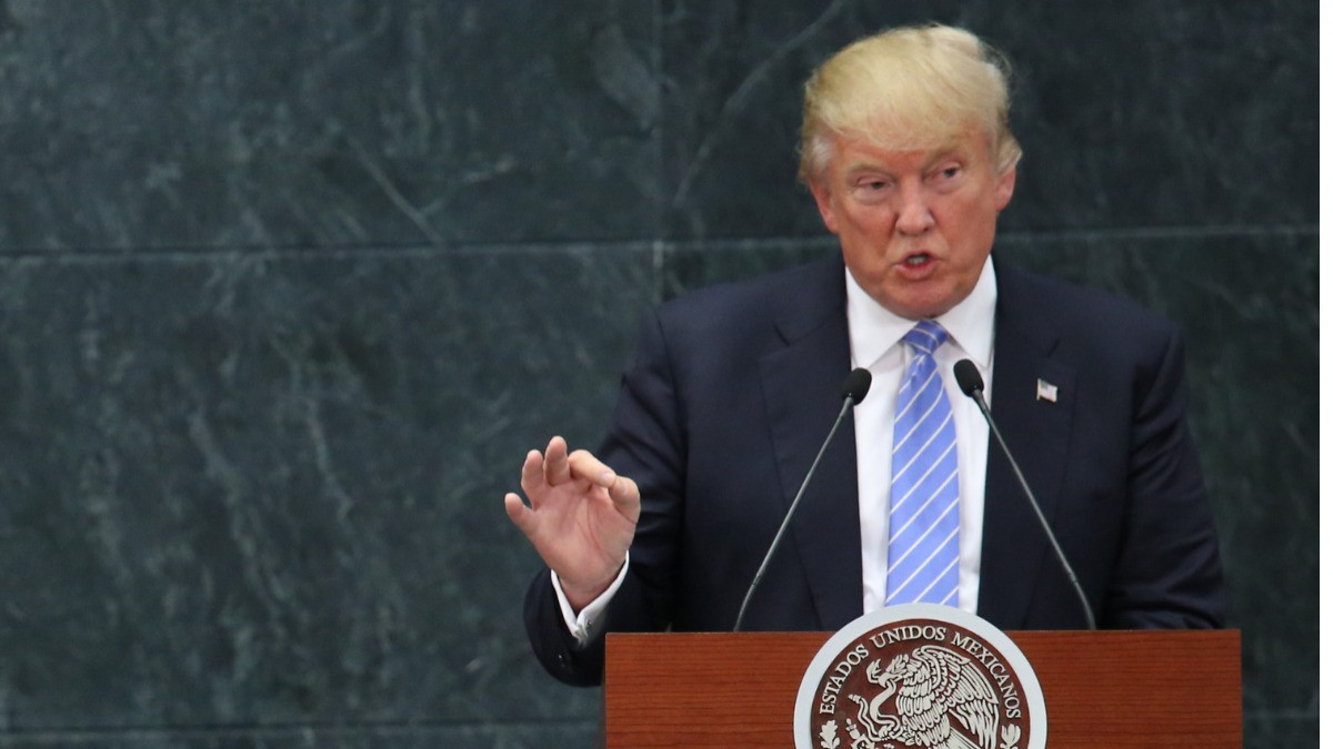 Obtuve todo de México, dice Trump en mitin