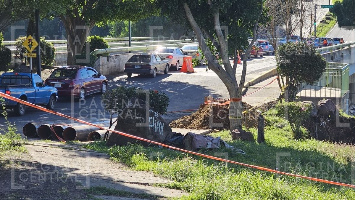 Cierran dos de tres carriles en el puente de Cañada del Refugio ¡toma precauciones!