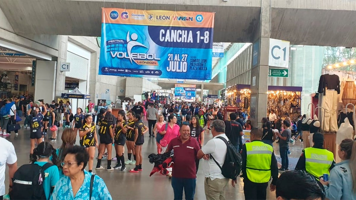 Sector hotelero en León logra ocupación del 95% gracias al Festival Infantil de Voleibol